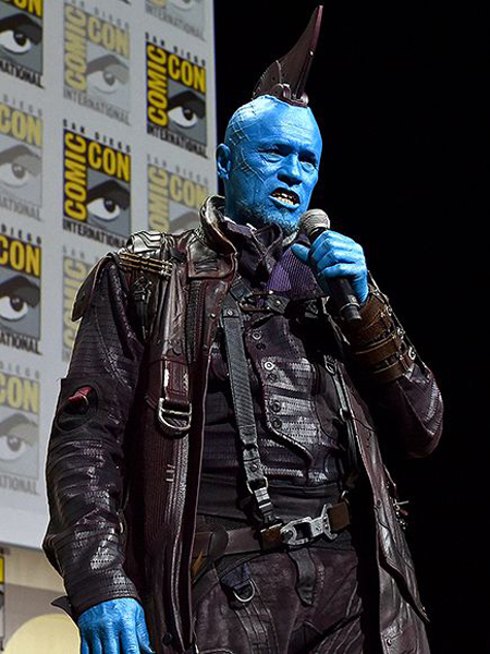 Michael Rooker as Yondu.