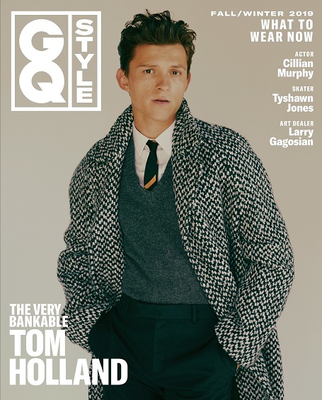 Tom Holland made it to the cover of GQ Style Magazine for Fall 2019.