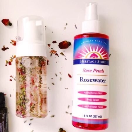 Did you know the Rose Water toner is edible as well? 