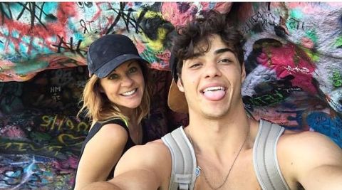 Noah Centineo appeared alongside his mom in Turkles (2011).