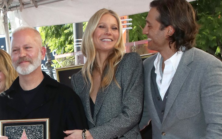 Gwyneth Paltrow and Husband Brad Falchuk Honor Their Friend Ryan Murphy At His Hollywood Walk of Fame