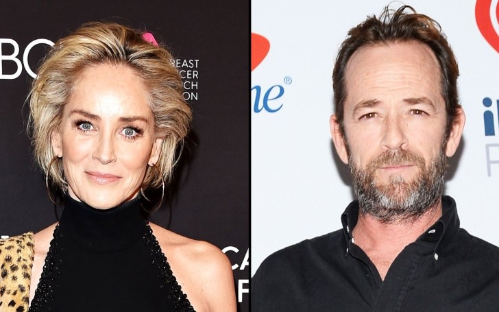 Sharon Stone Offers Supportive Words For Luke Perry After The Actor Suffered Massive Stroke