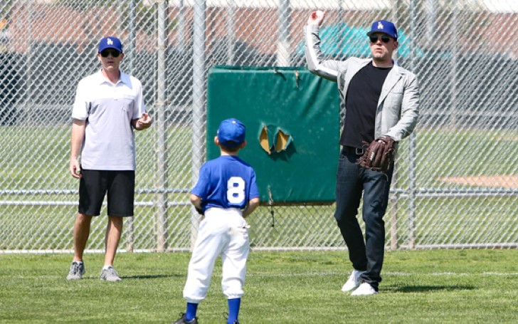 Ben Affleck Takes Son Samuel, 7, To Sunday Baseball Practice